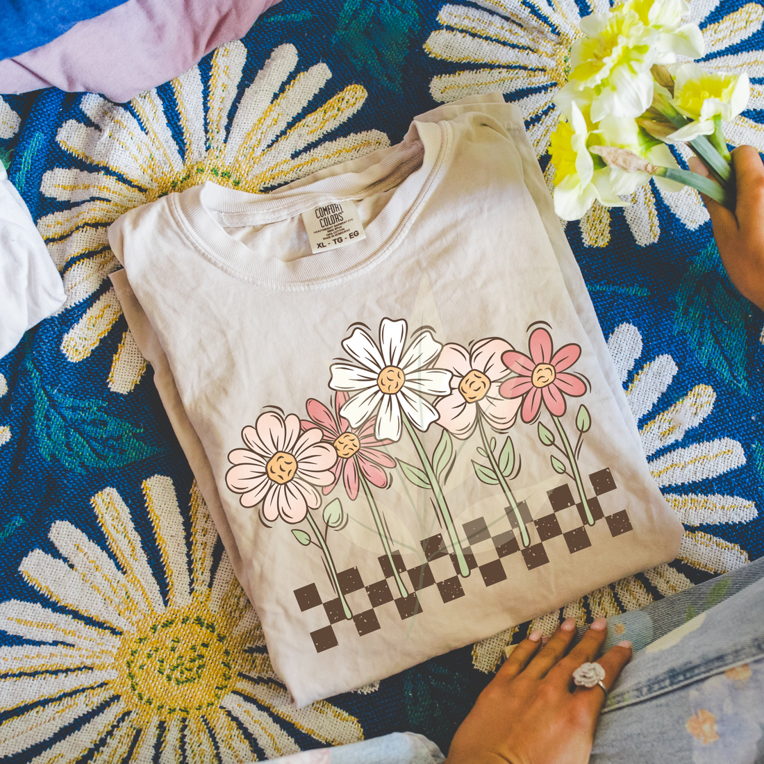 Checkered Flowers