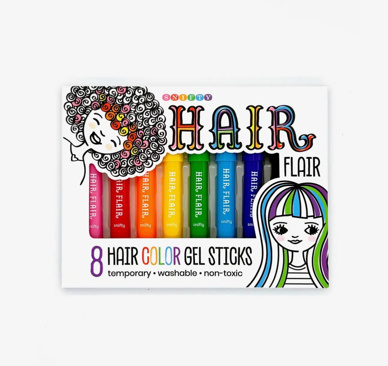 Hair Color Gel Stick Set