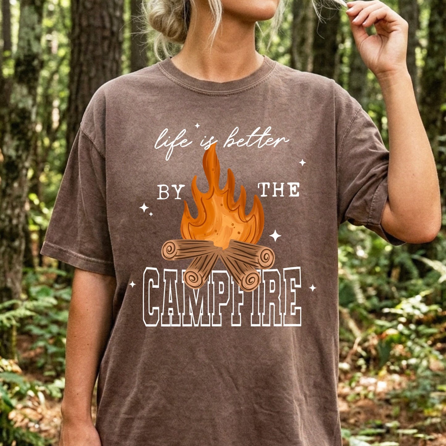 Life is better by the campfire
