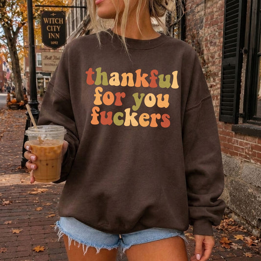 Thankful for you…