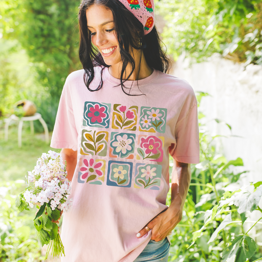 Spring Floral Collage