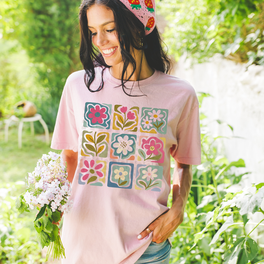 Spring Floral Collage